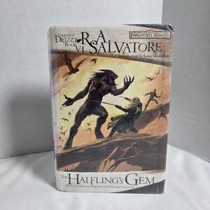 The Halfling's Gem R.A. Salvatore 1st HC Edition 1st Print 2005 Drizzt Book VI